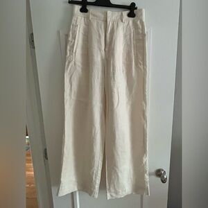 Everlane Way High Linen Pants